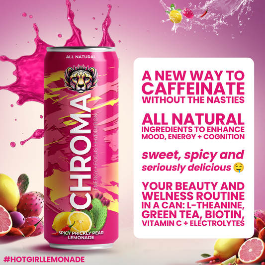 chroma hot girl lemonade caffeine without the nasties