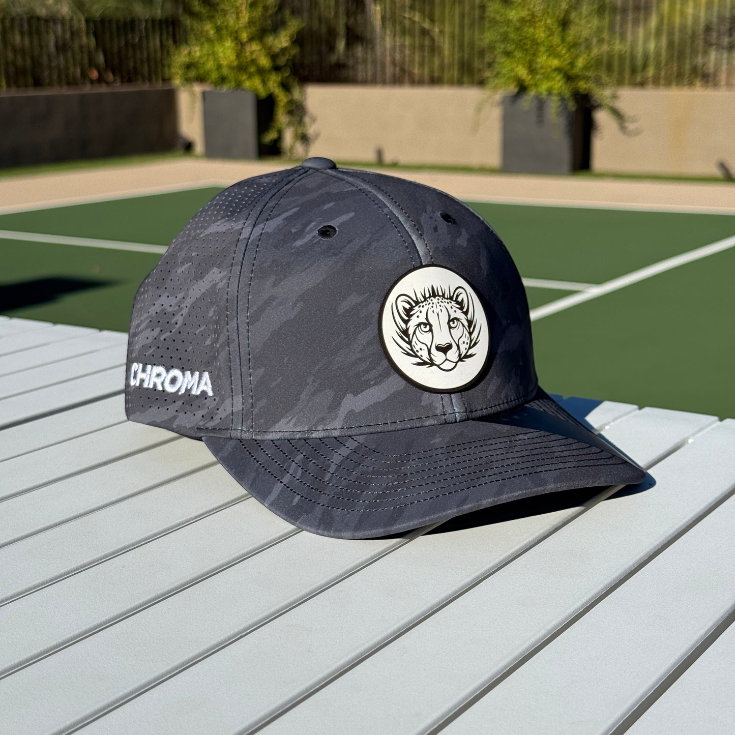CHROMA Cheetah Patch Hat